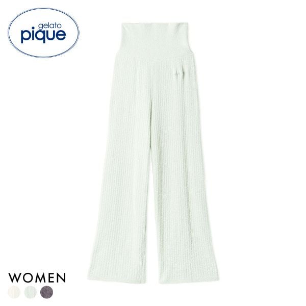 ジェラートピケ レディース 調温スムーズィーロングパンツ ジェラピケ パジャマ ルームウェア gelato pique