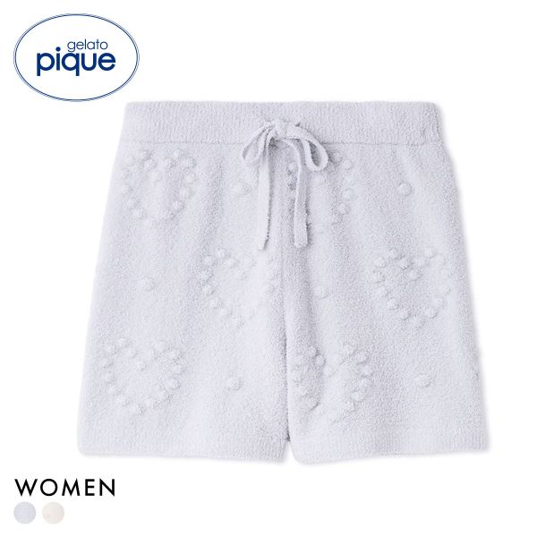 ジェラートピケ レディース ハート柄ショートパンツ ジェラピケ パジャマ ルームウェア gelato pique