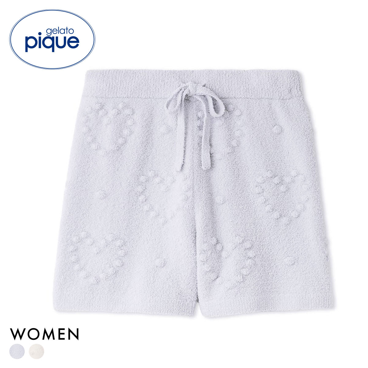 ジェラートピケ レディース ハート柄ショートパンツ ジェラピケ パジャマ ルームウェア gelato pique