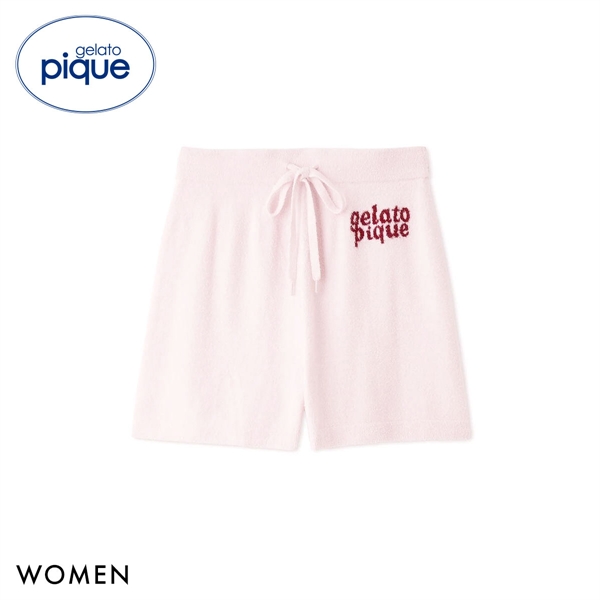 ジェラートピケ レディース スムーズィーロゴジャガードショートパンツ ジェラピケ パジャマ ルームウェア gelato pique