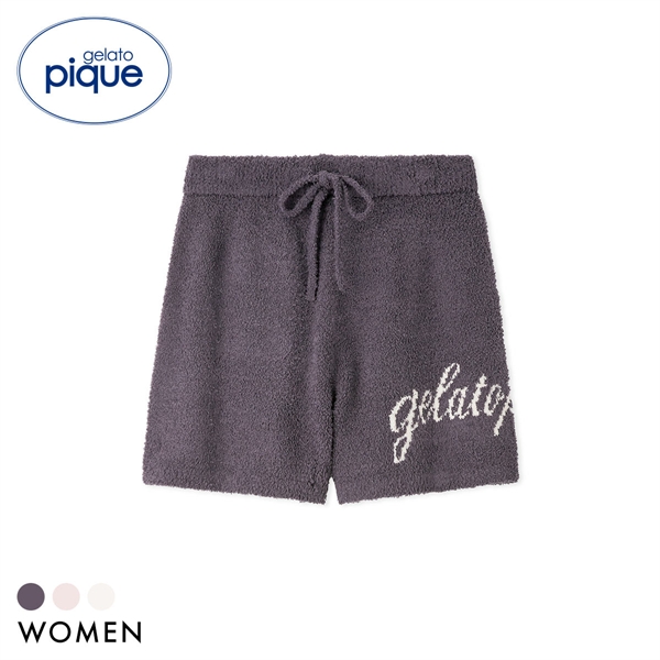 ジェラートピケ レディース ベビモコキャットジャガードショートパンツ ジェラピケ パジャマ ルームウェア gelato pique