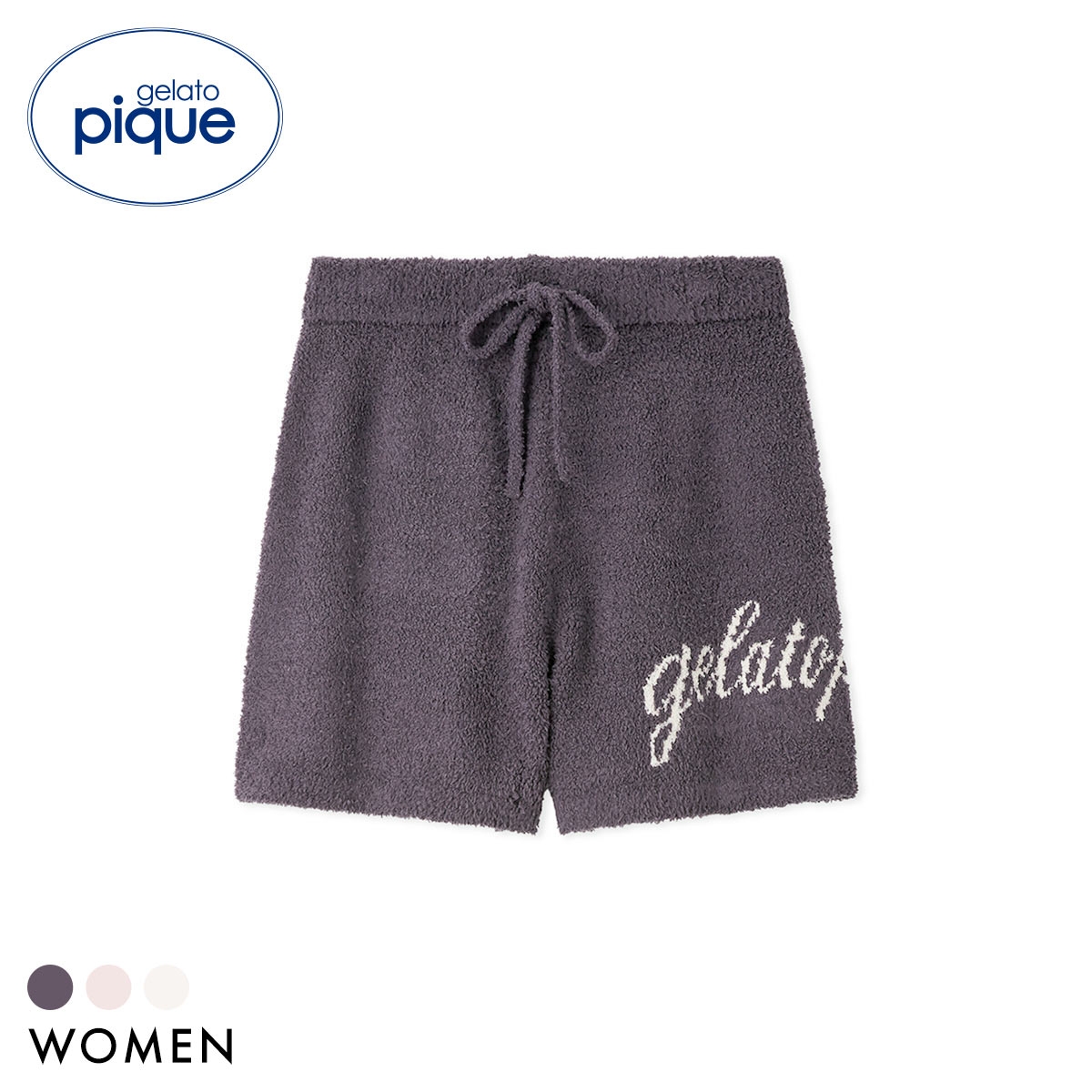 ジェラートピケ レディース ベビモコキャットジャガードショートパンツ ジェラピケ パジャマ ルームウェア gelato pique