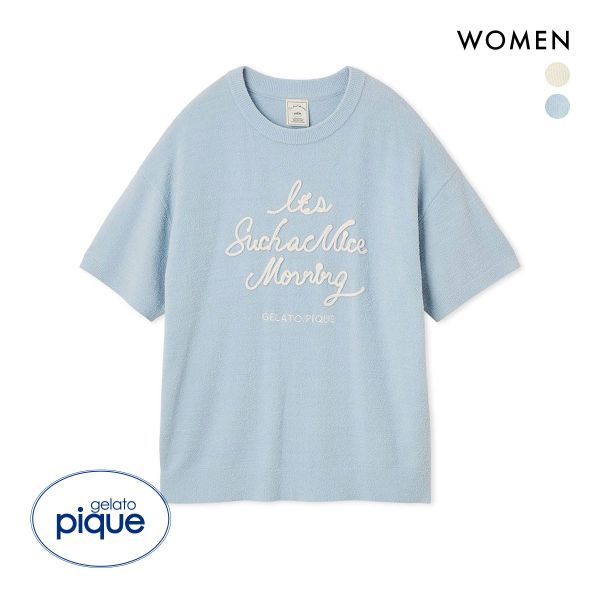 ジェラートピケ レディース モーニングジャガードプルオーバー ジェラピケ パジャマ ルームウェア gelato pique