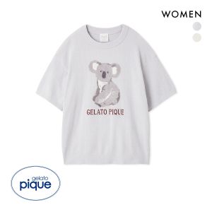 ジェラートピケ レディース コアラジャガードプルオーバー ジェラピケ パジャマ ルームウェア gelato pique