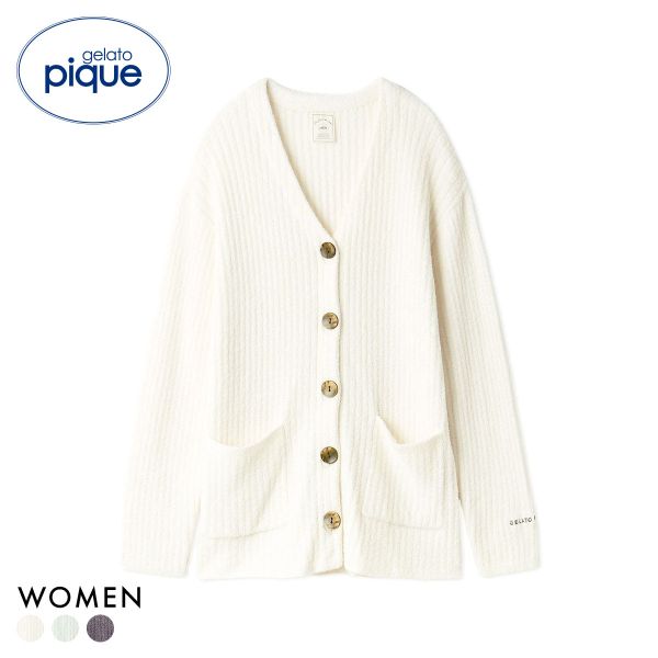 ジェラートピケ レディース 調温スムーズィ―カーディガン ジェラピケ パジャマ ルームウェア gelato pique