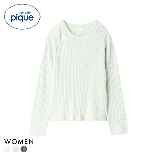 ジェラートピケ レディース 調温スムーズィ―プルオーバー ジェラピケ パジャマ ルームウェア gelato pique