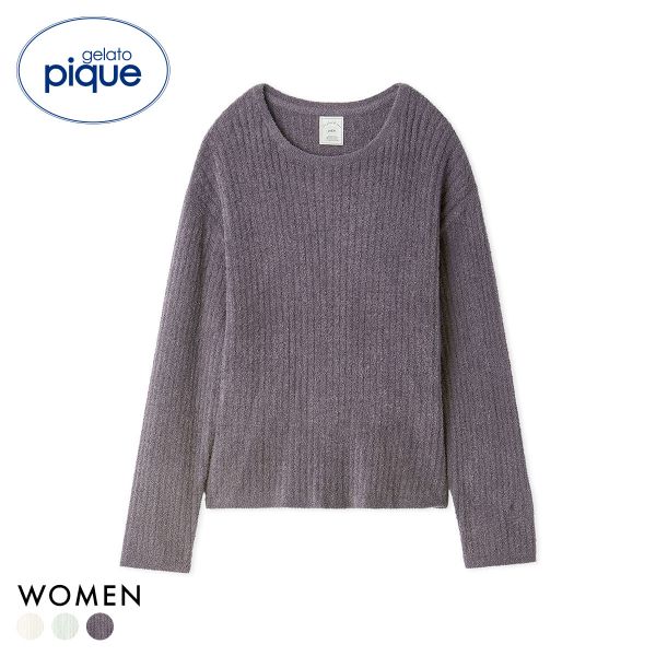 ジェラートピケ レディース 調温スムーズィ―プルオーバー ジェラピケ パジャマ ルームウェア gelato pique