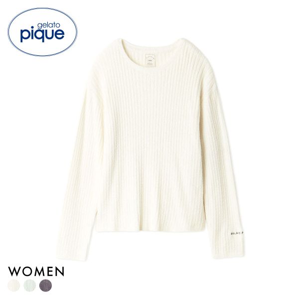 ジェラートピケ レディース 調温スムーズィ―プルオーバー ジェラピケ パジャマ ルームウェア gelato pique