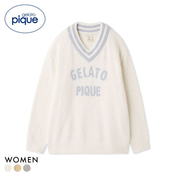ジェラートピケ レディース べビモコプレッピープルオーバー ジェラピケ パジャマ ルームウェア gelato pique