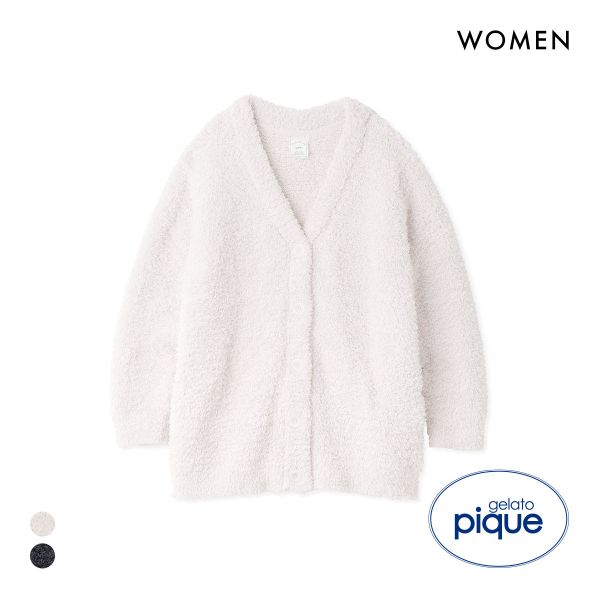 ジェラートピケ レディース ベーシックジェラートカーディガン ジェラピケ パジャマ ルームウェア gelato pique