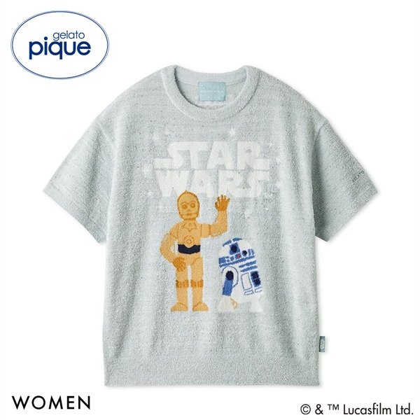 ジェラートピケ STAR WARS レディース スムーズィーキャラクタージャガードプルオーバー ジェラピケ スターウォーズ パジャマ ルームウェア