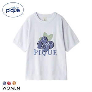 ジェラートピケ レディース スムーズィーフルーツジャガードプルオーバー ジェラピケ パジャマ ルームウェア gelato pique
