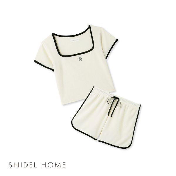スナイデルホーム SNIDEL HOME 【Sorbet Light】パイルセットアップ パジャマ ルームウェア