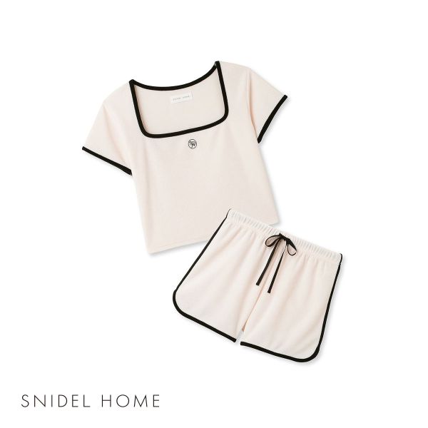 スナイデルホーム SNIDEL HOME 【Sorbet Light】パイルセットアップ パジャマ ルームウェア
