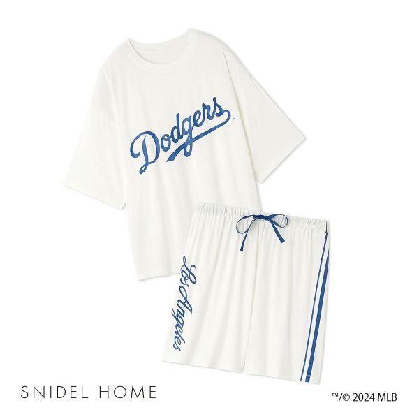 25%OFF スナイデルホーム SNIDEL HOME 【MLB】カットソーセットアップ 上下セット パジャマ ルームウェア 25%OFF スナイデルホーム SNIDEL HOME 【MLB】カットソーセットアップ 上下セット パジャマ ルームウェア