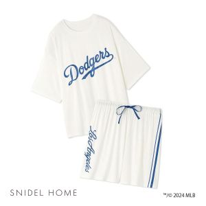 スナイデルホーム SNIDEL HOME 【MLB】カットソーセットアップ 上下セット パジャマ ルームウェア