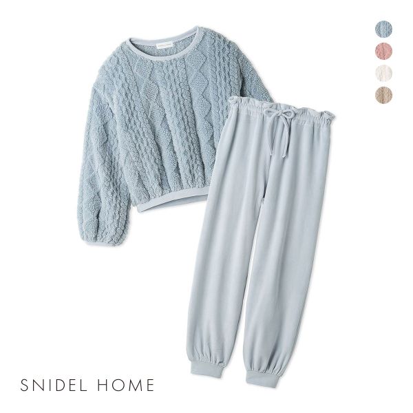20%OFF スナイデルホーム ボアフリースセットアップ ルームウェア パジャマ SNIDEL HOME 20%OFF スナイデルホーム ボアフリースセットアップ ルームウェア パジャマ SNIDEL HOME