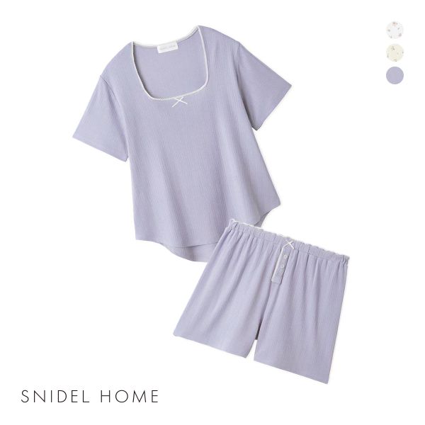 スナイデルホーム アイレット セットアップ パジャマ ルームウェア SNIDEL HOME