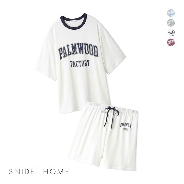 スナイデルホーム オーバーサイズ カット セットアップ ルームウェア パジャマ SNIDEL HOME