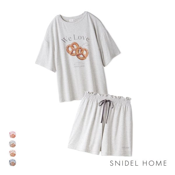 スナイデルホーム 接触冷感 オーバーサイズカットセットアップ SNIDEL HOME