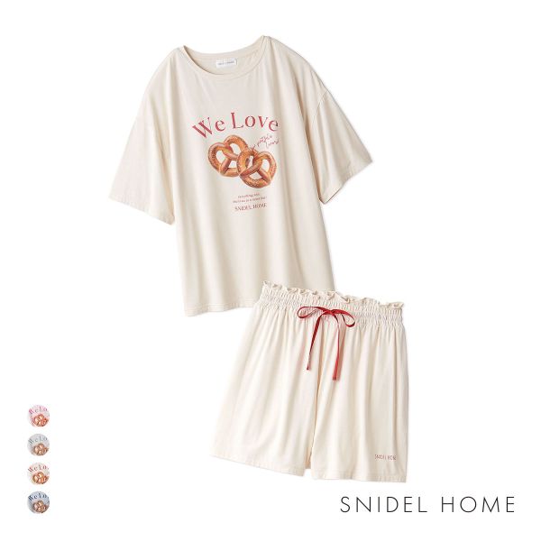 スナイデルホーム 接触冷感 オーバーサイズカットセットアップ SNIDEL HOME