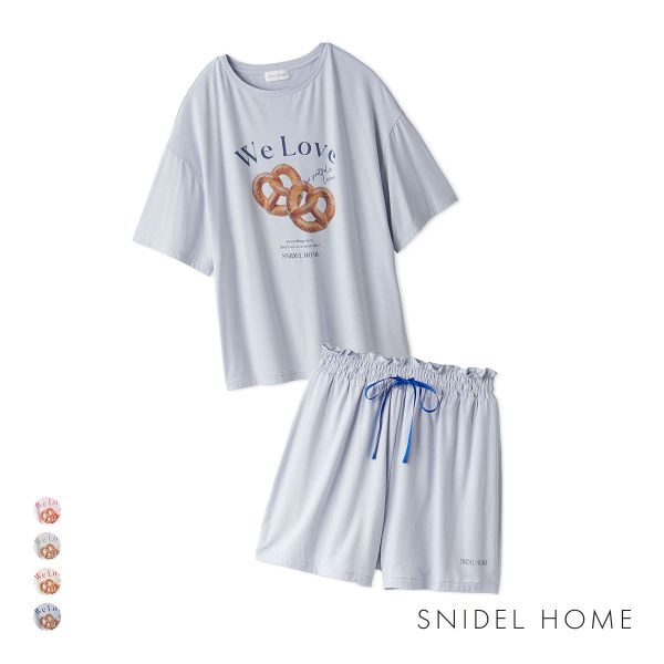 スナイデルホーム 接触冷感 オーバーサイズカットセットアップ SNIDEL HOME