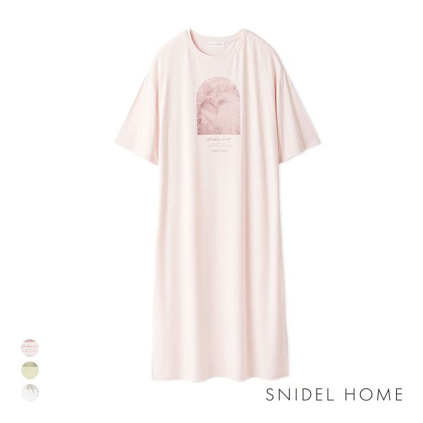 スナイデルホーム CAT 接触冷感　Tシャツワンピース SNIDEL HOME