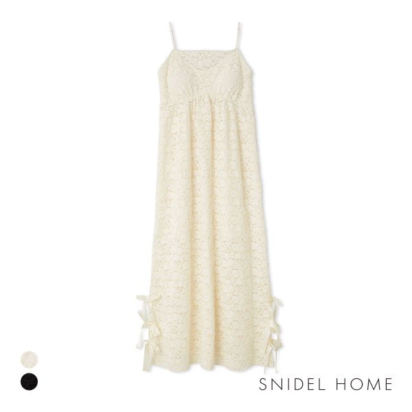 スナイデルホーム Halloween レースリボンキャミワンピース SNIDEL HOME