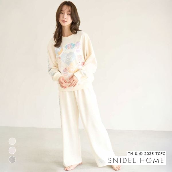スナイデルホーム Care Bears(TM) スウェットセットアップ ケアベア SNIDEL HOME