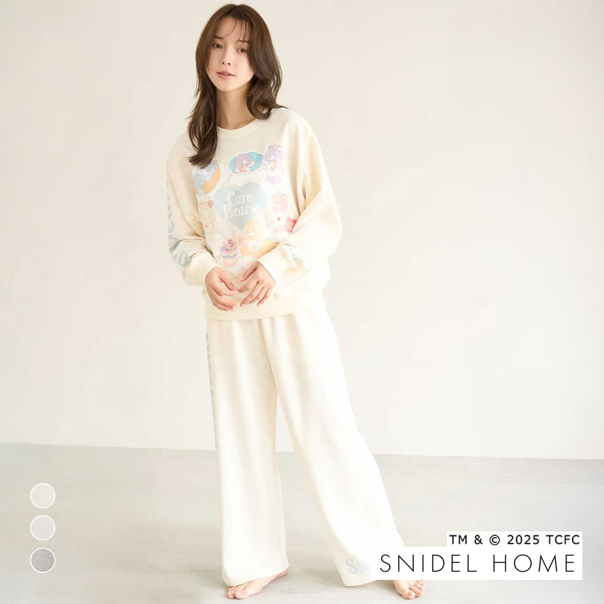 スナイデルホーム Care Bears(TM) スウェットセットアップ ケアベア SNIDEL HOME(OW-オフホワイト-Free)