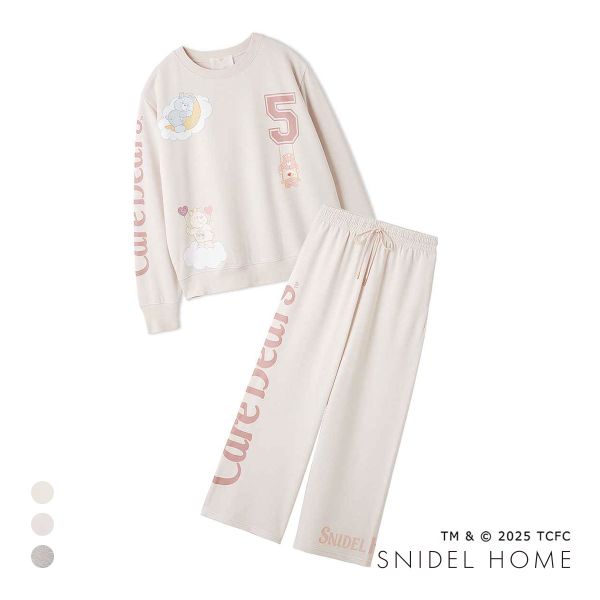 スナイデルホーム Care Bears(TM) スウェットセットアップ ケアベア SNIDEL HOME