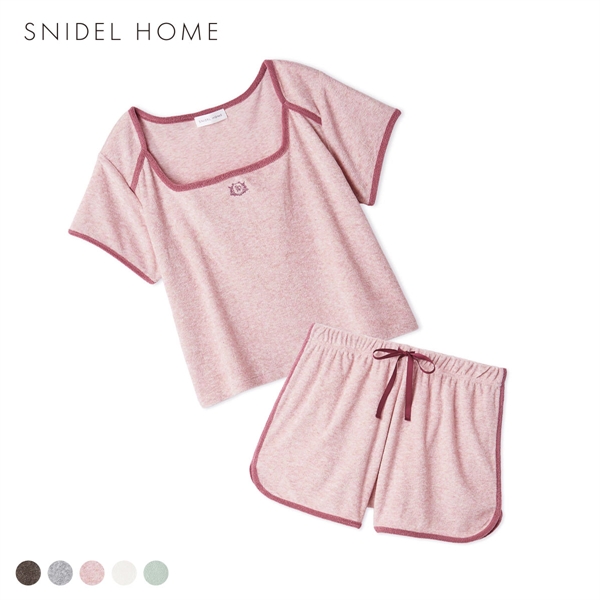 スナイデルホーム sorbet light 接触冷感 パイルセットアップ 上下セット パジャマ ルームウェア SNIDEL HOME