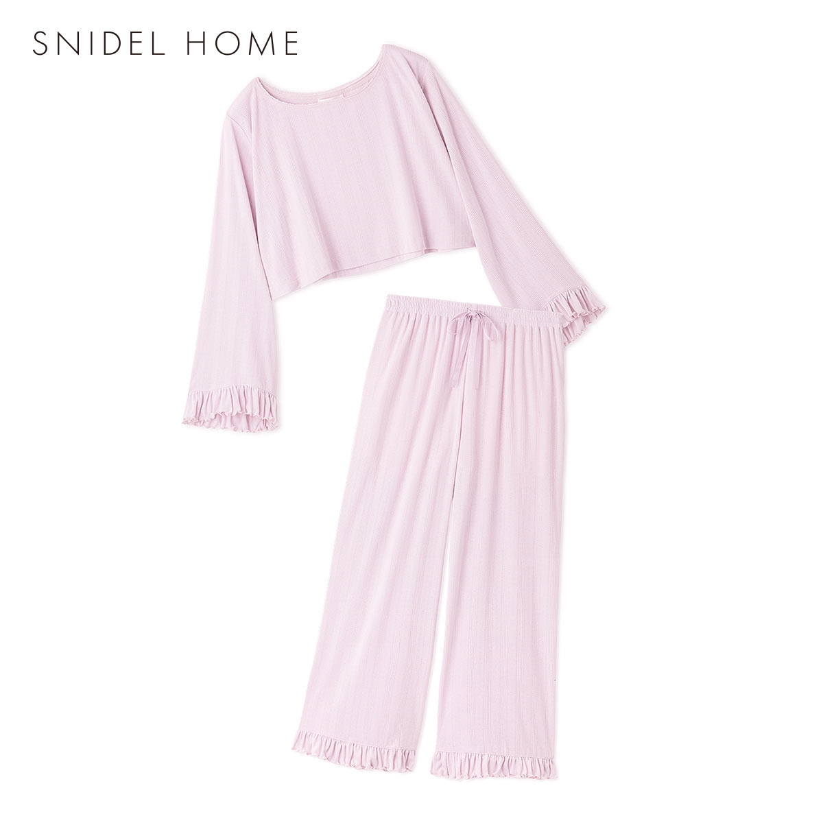 スナイデルホーム ポインテールセットアップ パジャマ ルームウェア SNIDEL HOME(LV-ラベンダー-Free)