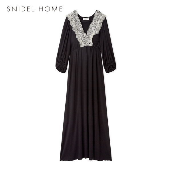 スナイデルホーム カシュクールレースカップインワンピース カップ付き パッド付き パジャマ ルームウェア SNIDEL HOME