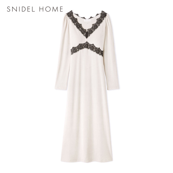 スナイデルホーム イフミック(R) シルキーフリースカップインワンピース カップ付き パッド付き ルームウェア SNIDEL HOME IFMC.