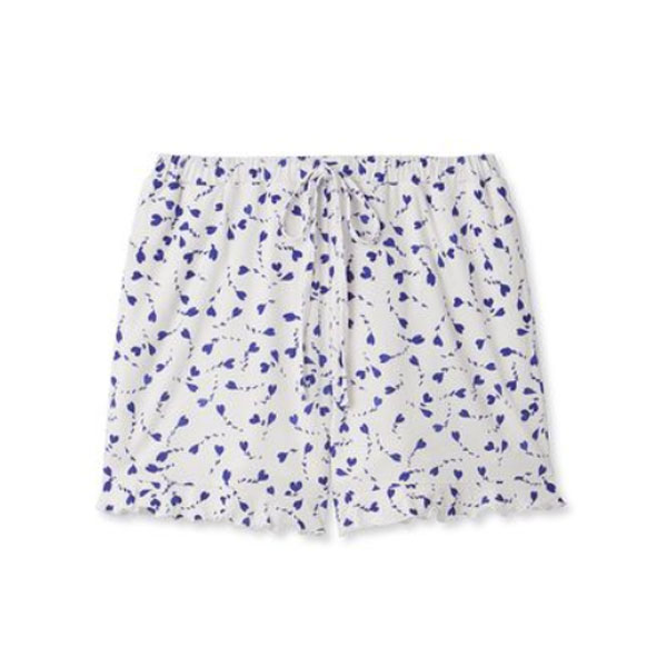 スナイデルホーム SNIDEL HOME 【Eco Rayon】ショートパンツ パジャマ ルームウェア(BU-ブルー-Free)