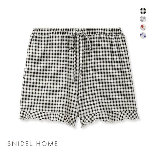 40%OFF スナイデルホーム SNIDEL HOME 【Eco Rayon】ショートパンツ パジャマ ルームウェア 40%OFF スナイデルホーム SNIDEL HOME 【Eco Rayon】ショートパンツ パジャマ ルームウェア
