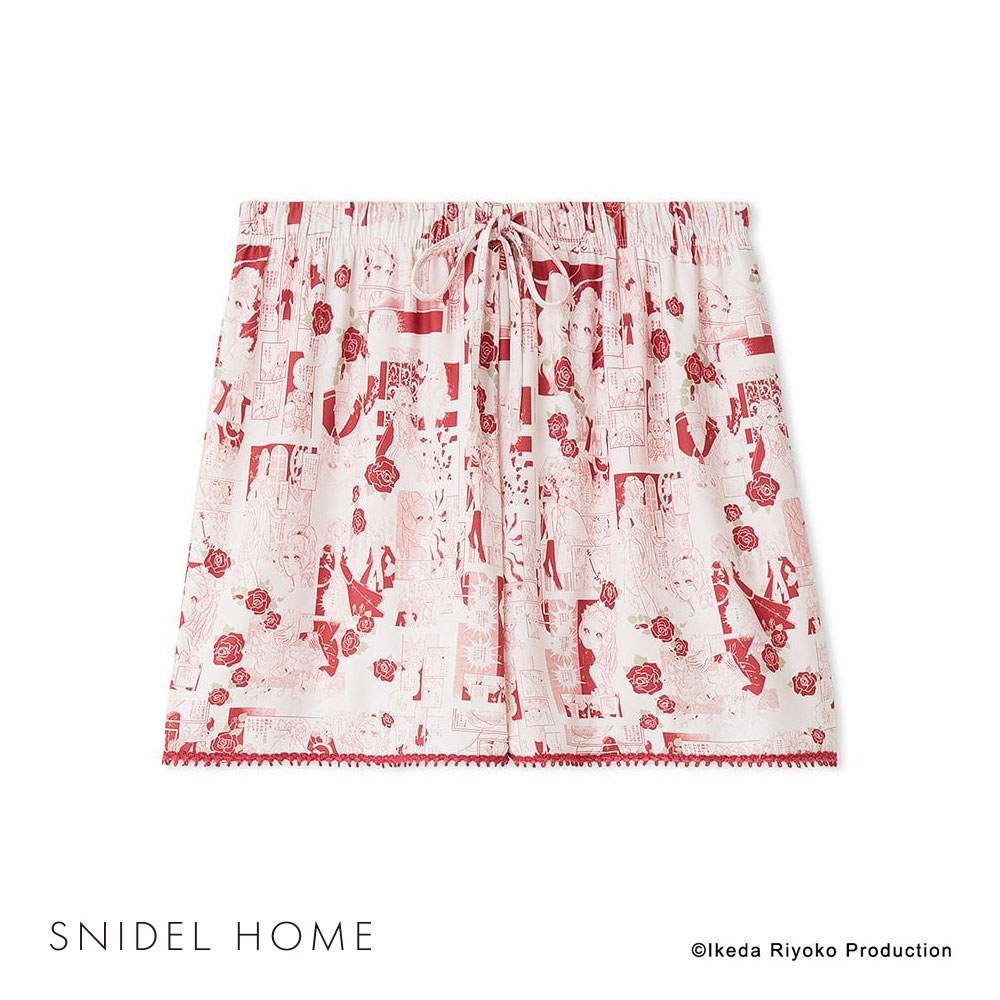 スナイデルホーム SNIDEL HOME 【ベルサイユのばら】ショートパンツ パジャマ ルームウェア(PI-ピンク-Free)