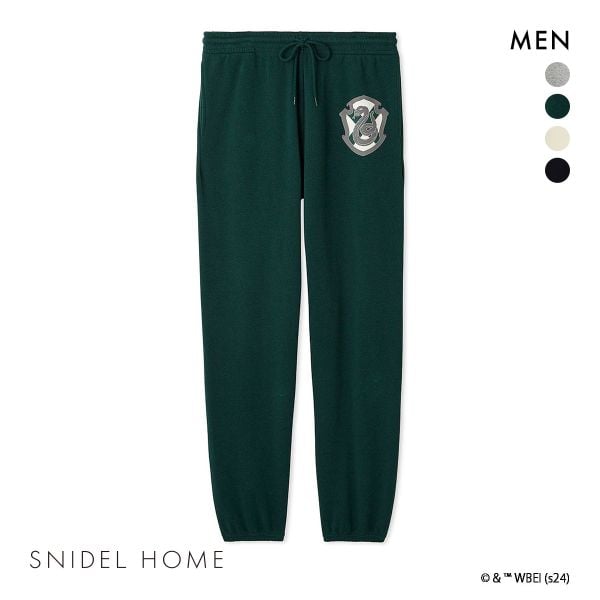 スナイデルホーム メンズ ハリー・ポッター スウェットロングパンツ パジャマ ルームウェア SNIDEL HOME