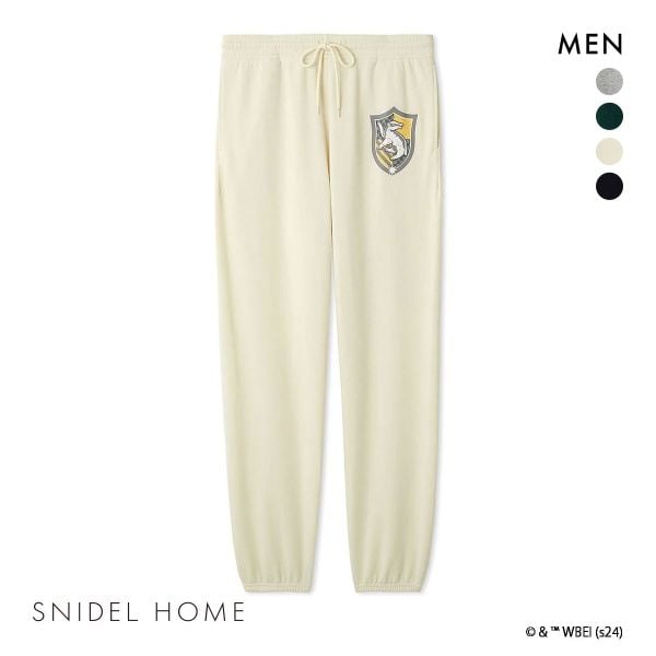 スナイデルホーム メンズ ハリー・ポッター スウェットロングパンツ パジャマ ルームウェア SNIDEL HOME