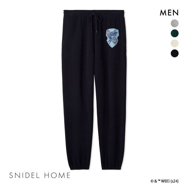 スナイデルホーム メンズ ハリー・ポッター スウェットロングパンツ パジャマ ルームウェア SNIDEL HOME