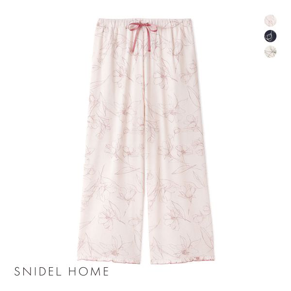 スナイデルホーム Moispro 線画 ロングパンツ パジャマ ルームウェア ボトム SNIDEL HOME