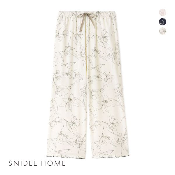 スナイデルホーム Moispro 線画 ロングパンツ パジャマ ルームウェア ボトム SNIDEL HOME