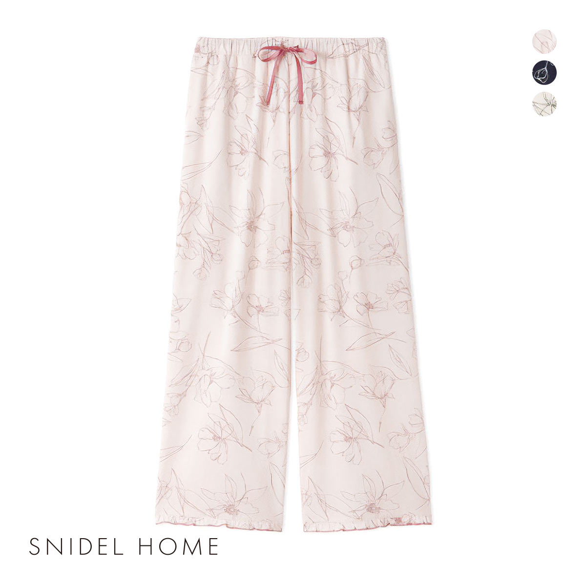 SNIDEL HOME 【Moispro】上下セット SNIDEL HOME パジャマ ルームウェア 「Moispro」開襟シャツ