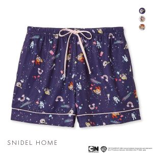 スナイデルホーム パワーパフ ガールズ プリントショートパンツ パジャマ ルームウェア The Powerpuff Girls SNIDEL HOME