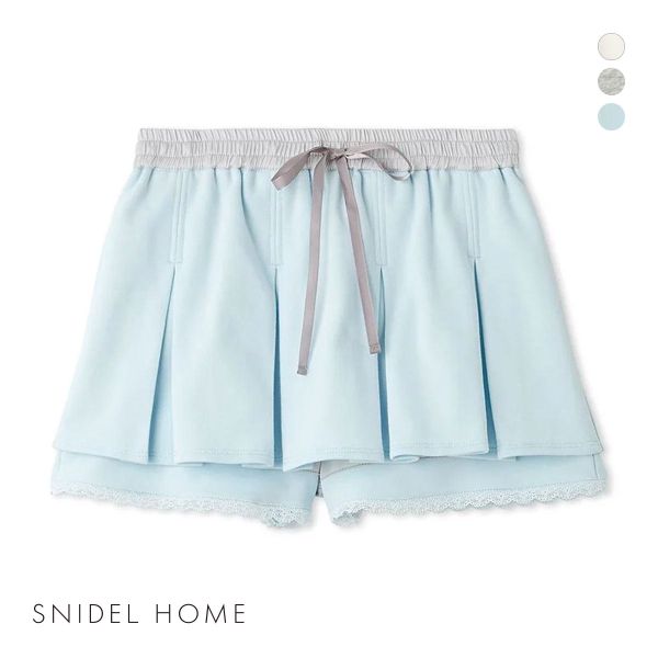 スナイデルホーム スウェットスカショーパン パジャマ ルームウェア SNIDEL HOME