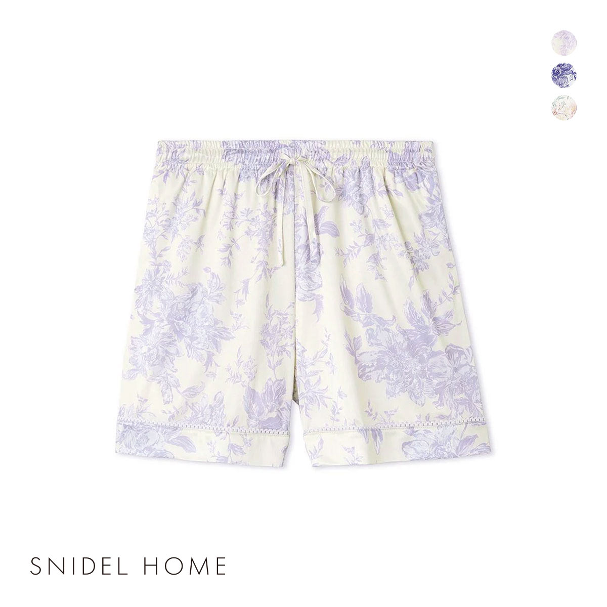 スナイデルホーム ブライトカットソー ショートパンツ パジャマ ルームウェア SNIDEL HOME(YE-イエロー-Free)