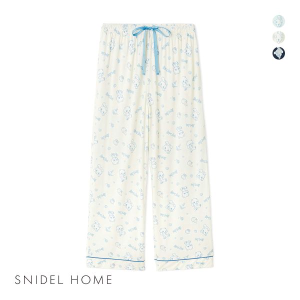 スナイデルホーム icy baby 接触冷感 総柄ロングパンツ パジャマ ルームウェア SNIDEL HOME