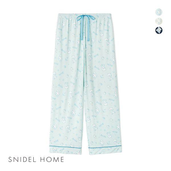スナイデルホーム icy baby 接触冷感 総柄ロングパンツ パジャマ ルームウェア SNIDEL HOME