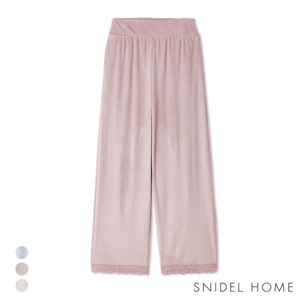 スナイデルホーム シルキーフリースロングパンツ SNIDEL HOME SilkyFleece